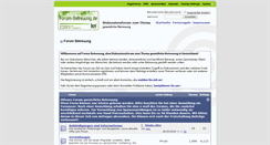 Desktop Screenshot of forum-betreuung.de