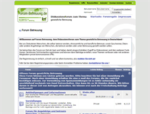 Tablet Screenshot of forum-betreuung.de